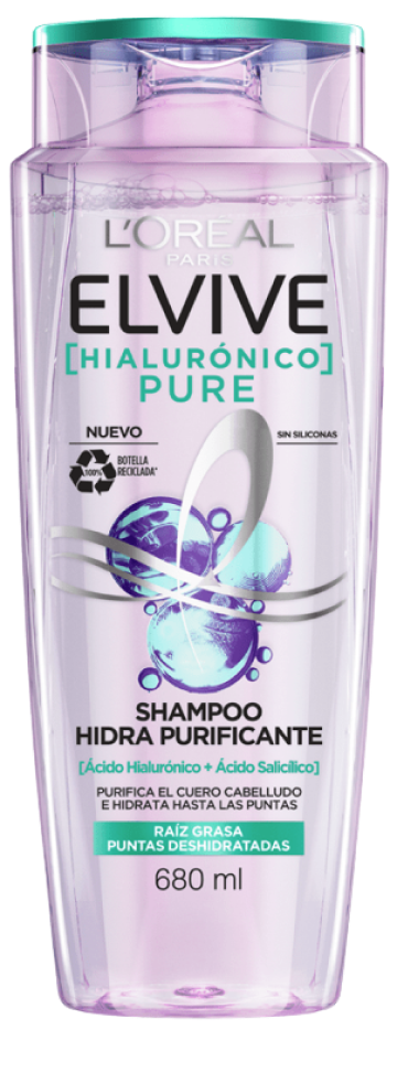 Loreal Elvive Hialurnico Pure Shampoo 1